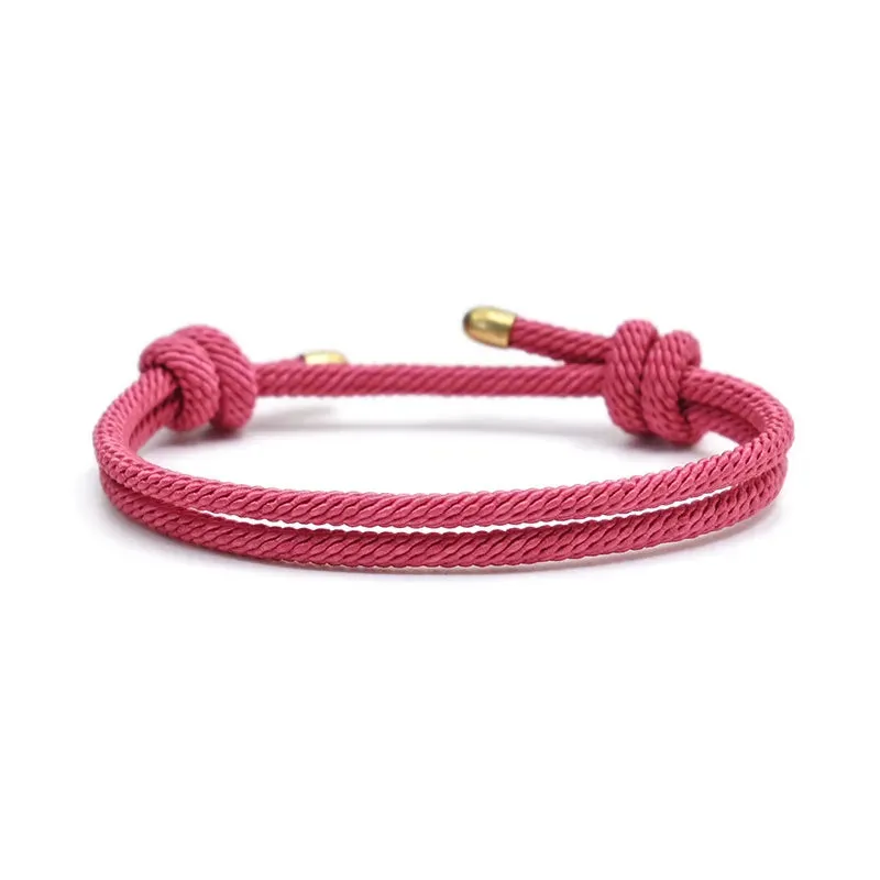 2023 Minimalist Milan Rope Bracelets Men Women Handmade Adjustable Red Thread Bracelet Couple Braclet Best Friend Gift