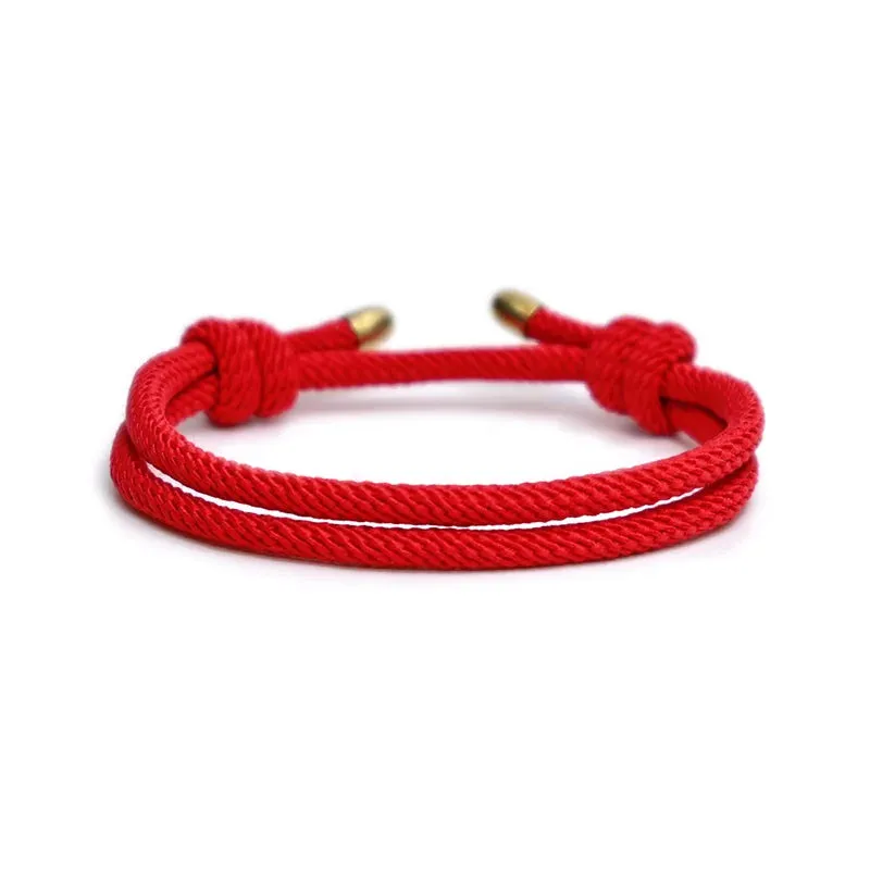 2023 Minimalist Milan Rope Bracelets Men Women Handmade Adjustable Red Thread Bracelet Couple Braclet Best Friend Gift