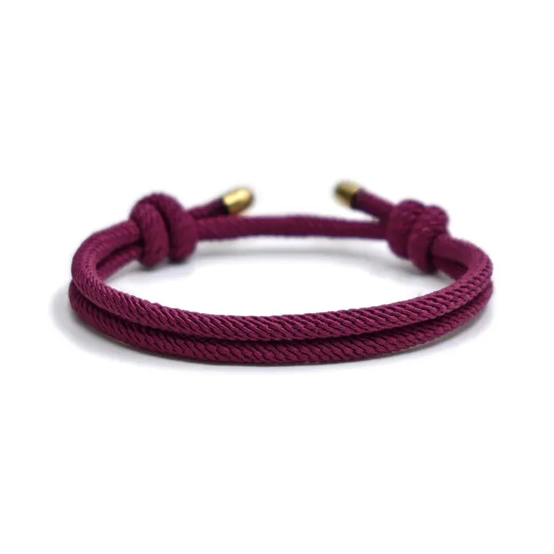 2023 Minimalist Milan Rope Bracelets Men Women Handmade Adjustable Red Thread Bracelet Couple Braclet Best Friend Gift