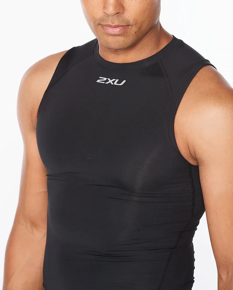 2XU Mens Core Compression Sleeveless