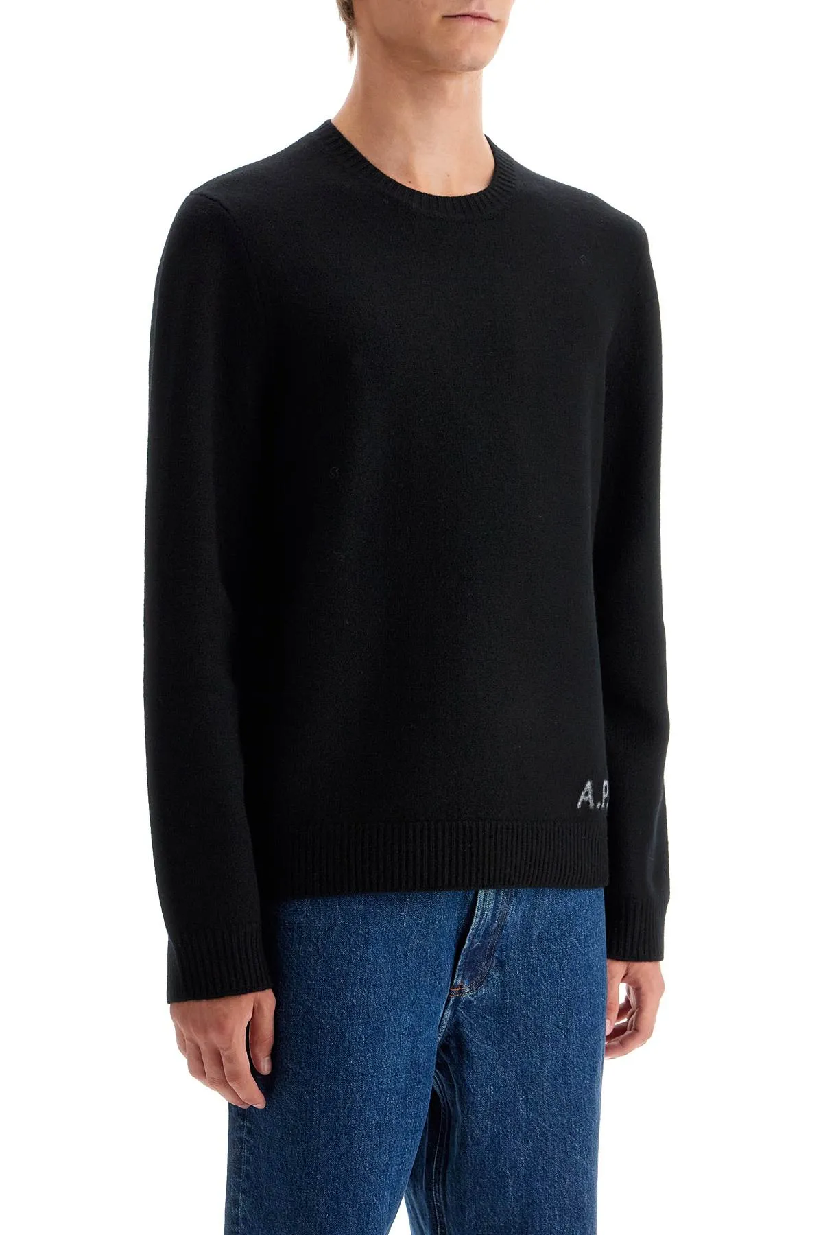 A.P.C. Compact Wool Edward Pullover Sweater