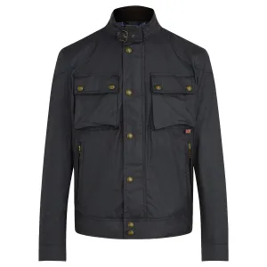 Black Racemaster 6oz Waxed Cotton Jacket