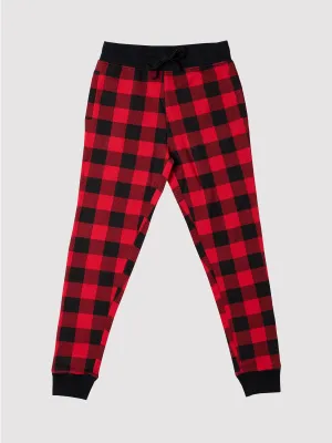 Buffalo Plaid Ladies Joggers