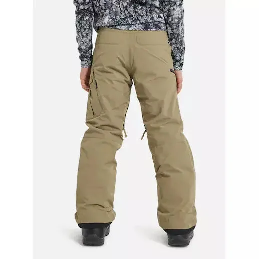 Burton Boys' Exile 2L Cargo Snowboard Pants Kelp