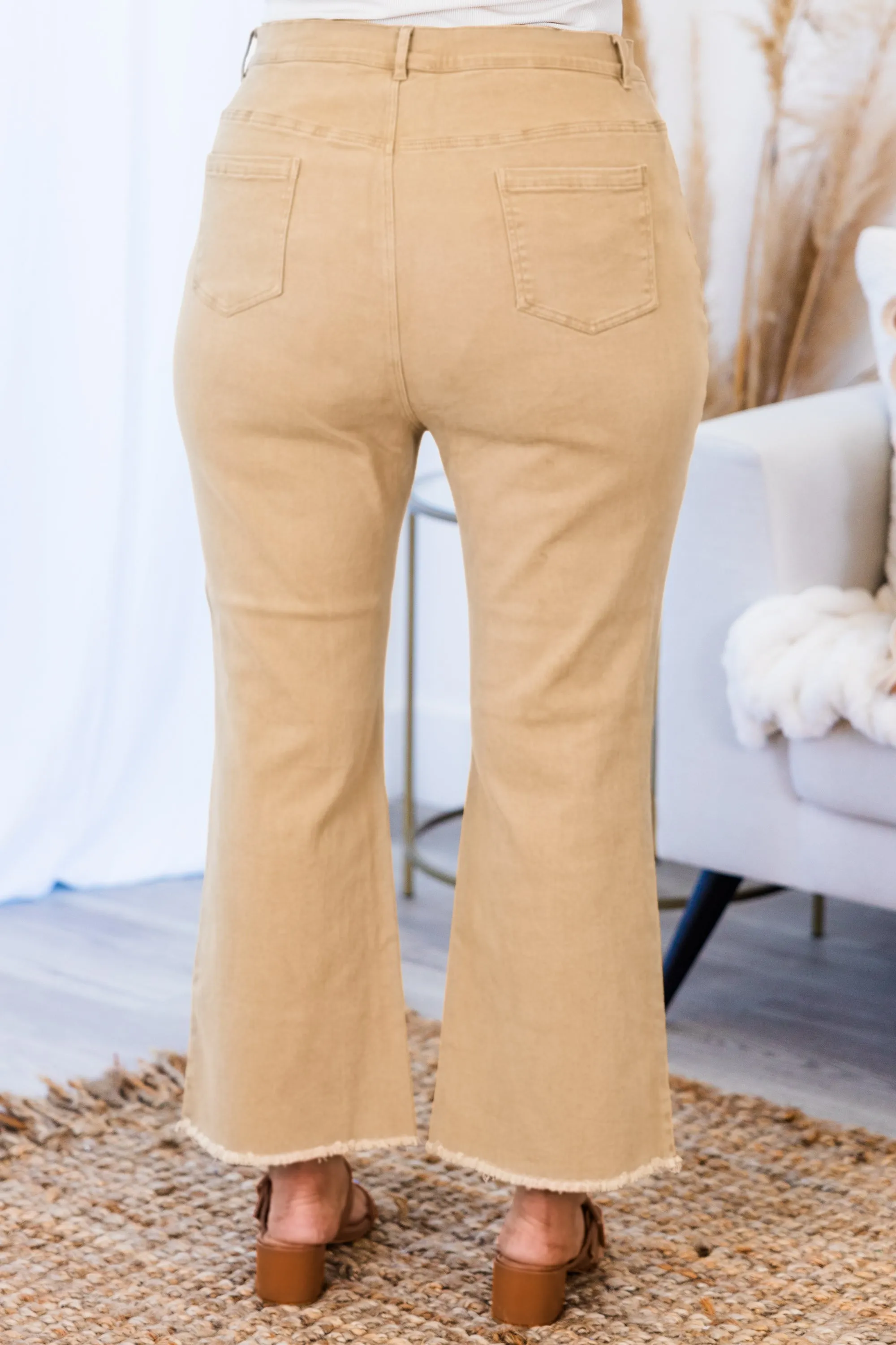 Buttercup Flare Jeans, Brown