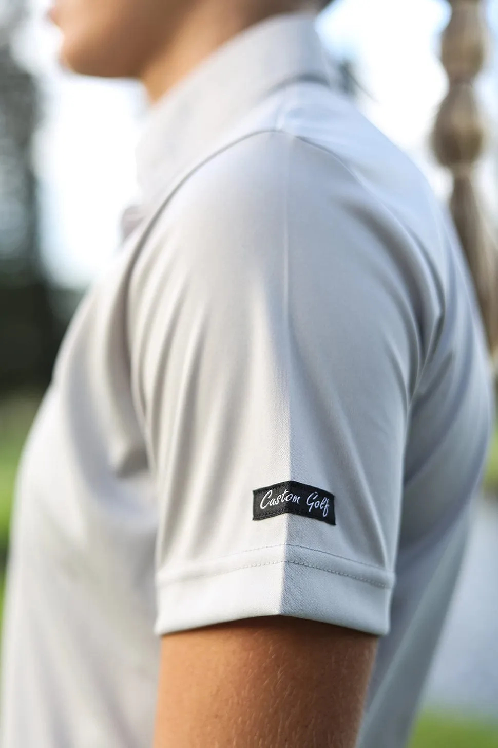 CA Ladies Iconic Golf Shirt | Light Grey