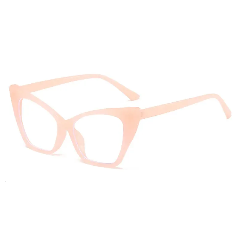 CCspace Women's Full Rim Square Cat Eye Plastic Eyeglasses 57427