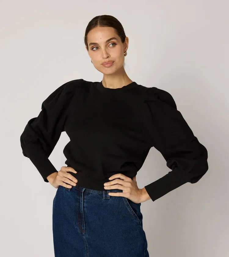 Cleobella Indi Sweatshirt, Black