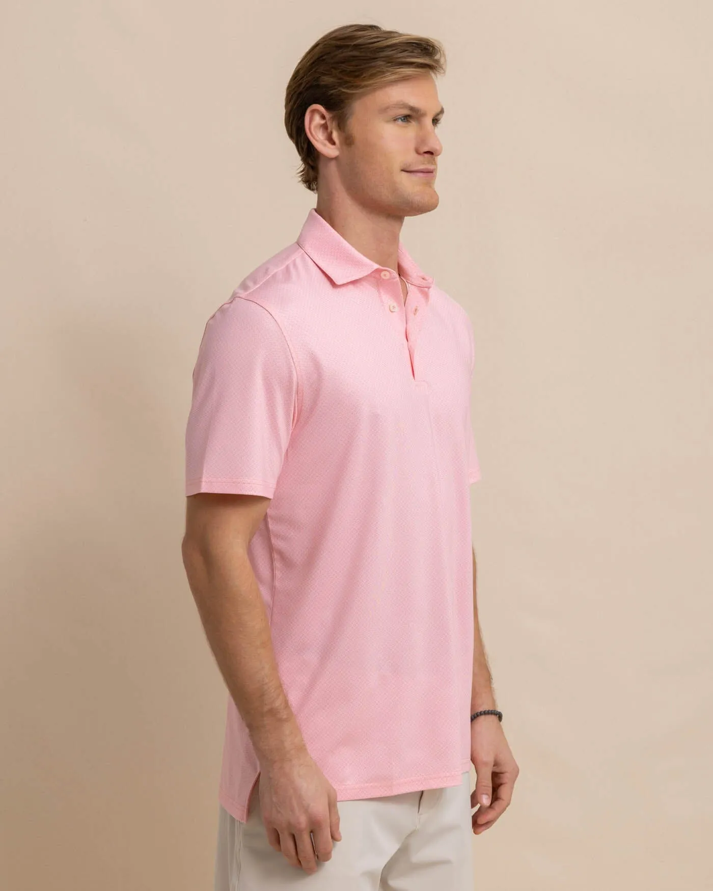 Driver Coastal Geo Polo Shirt