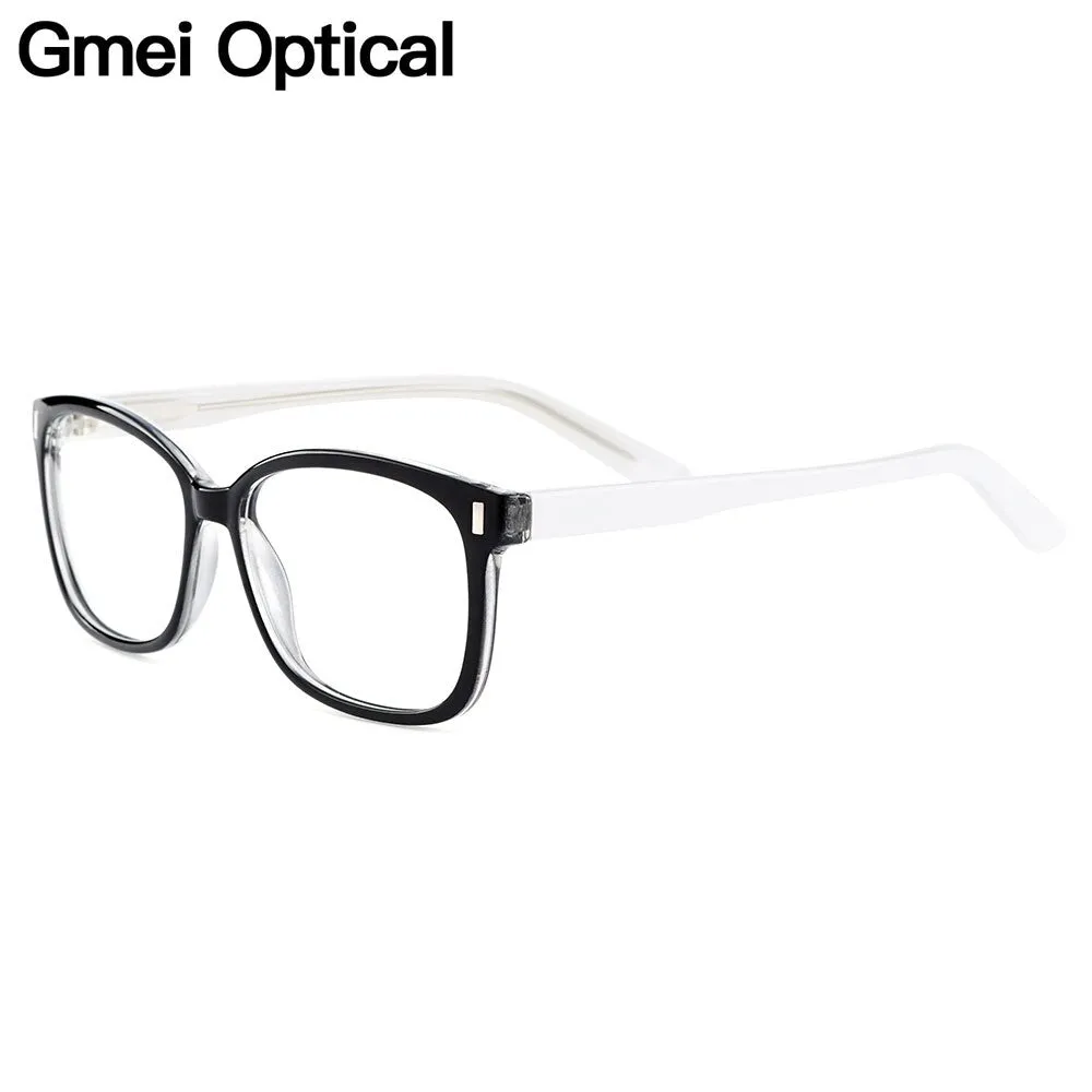 Gmei Women's Eyeglasses Square Full Rim Plastic H8002