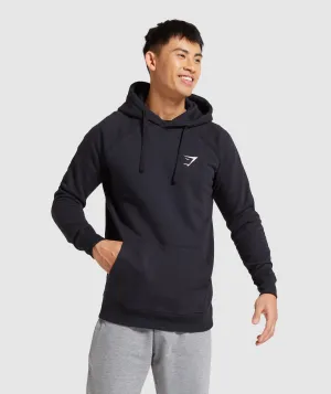 Gymshark Crest Hoodie - Black