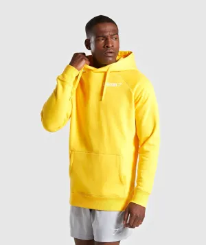 Gymshark Crest Hoodie - Golden Yellow