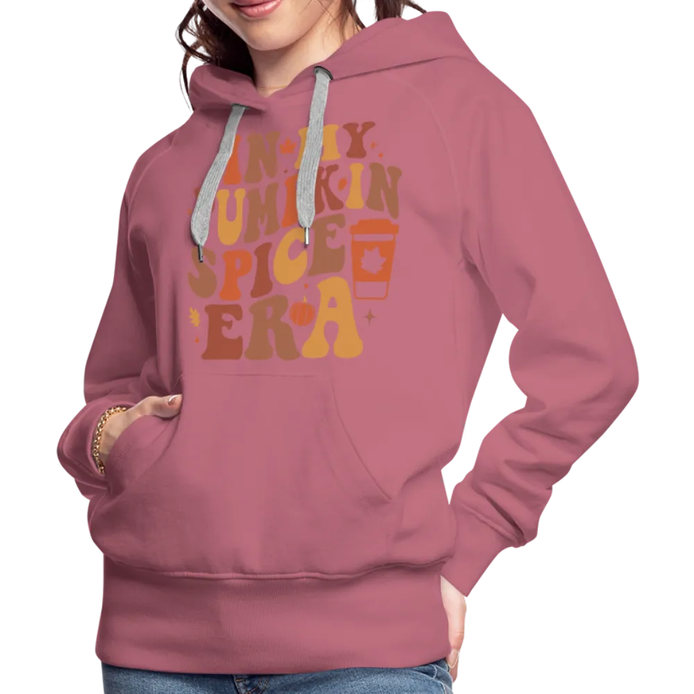 In My Pumpkin Spice Era Women’s Premium Hoodie