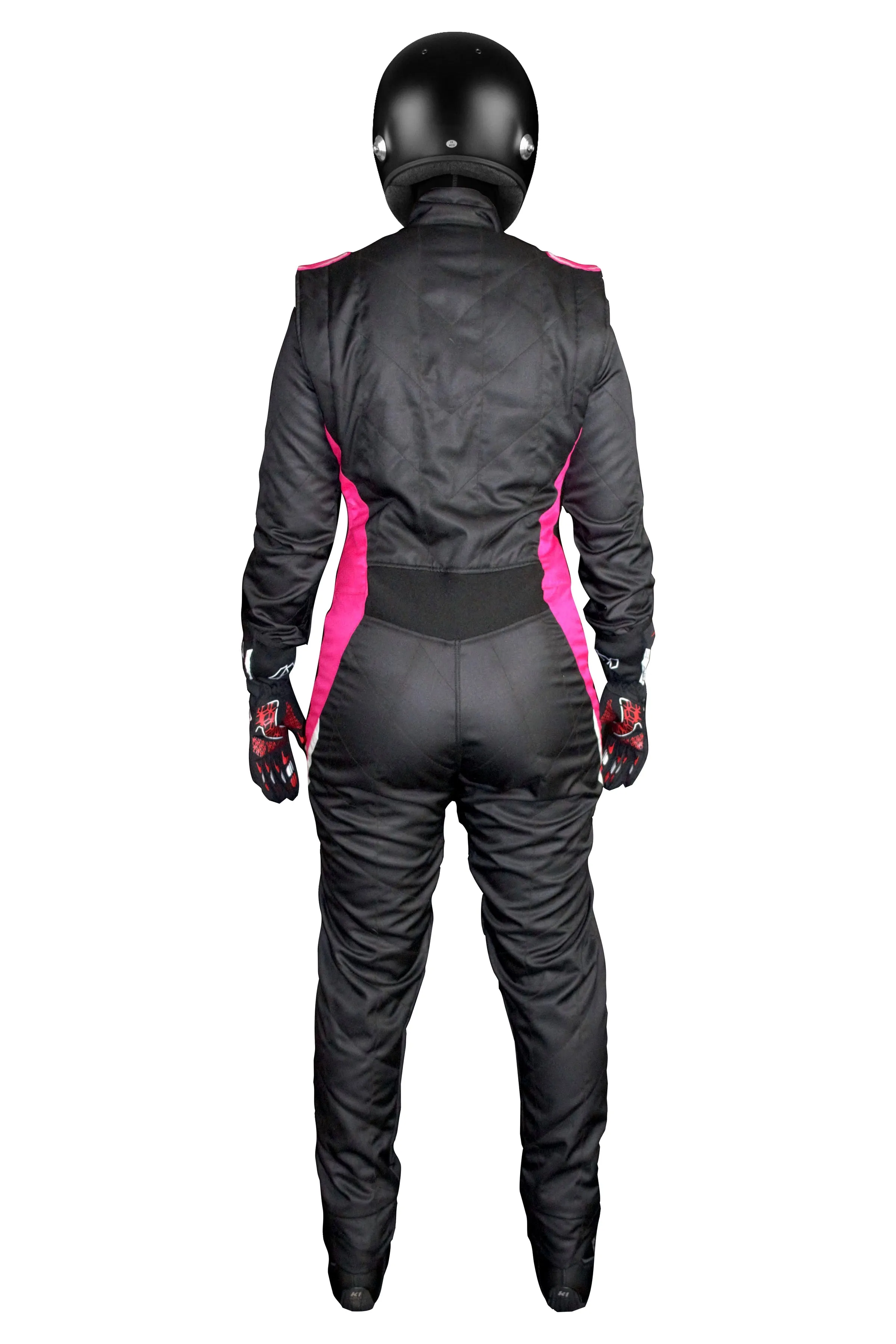 K1 RaceGear Layla Ladies Auto Racing Nomex® Suit 3.2A/5 - Black/Pink