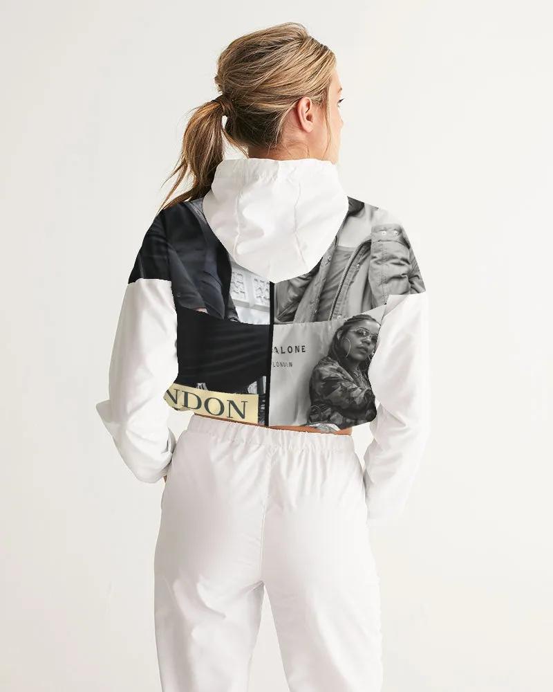 L.D.F.W Women's Cropped Windbreaker