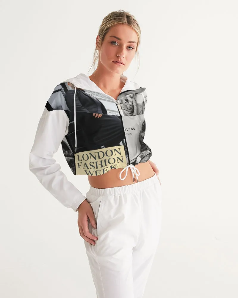 L.D.F.W Women's Cropped Windbreaker