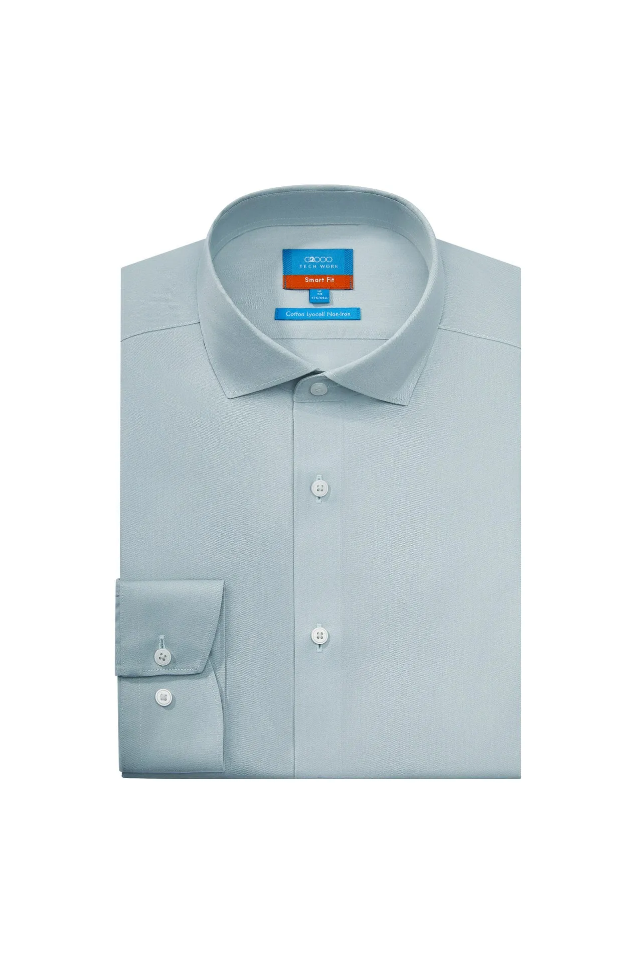 Non-Iron Super Soft Lyocell Blend Shirt in Smart Fit