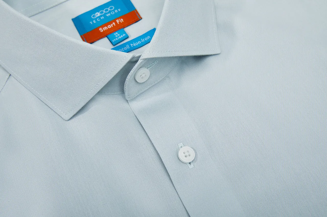 Non-Iron Super Soft Lyocell Blend Shirt in Smart Fit