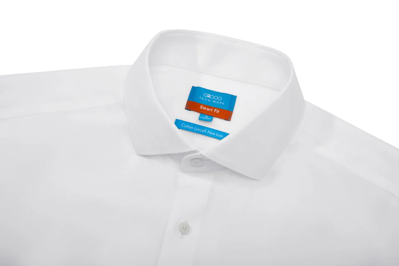 Non-Iron Super Soft Lyocell Blend Shirt in Smart Fit