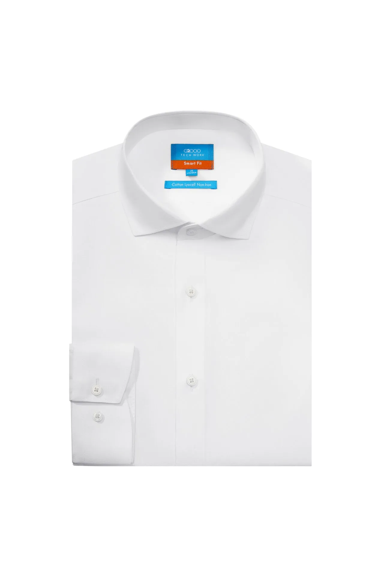 Non-Iron Super Soft Lyocell Blend Shirt in Smart Fit