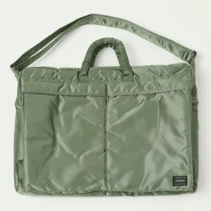 Porter-Yoshida & Co. Small 2-Way Boston Bag - Sage Green