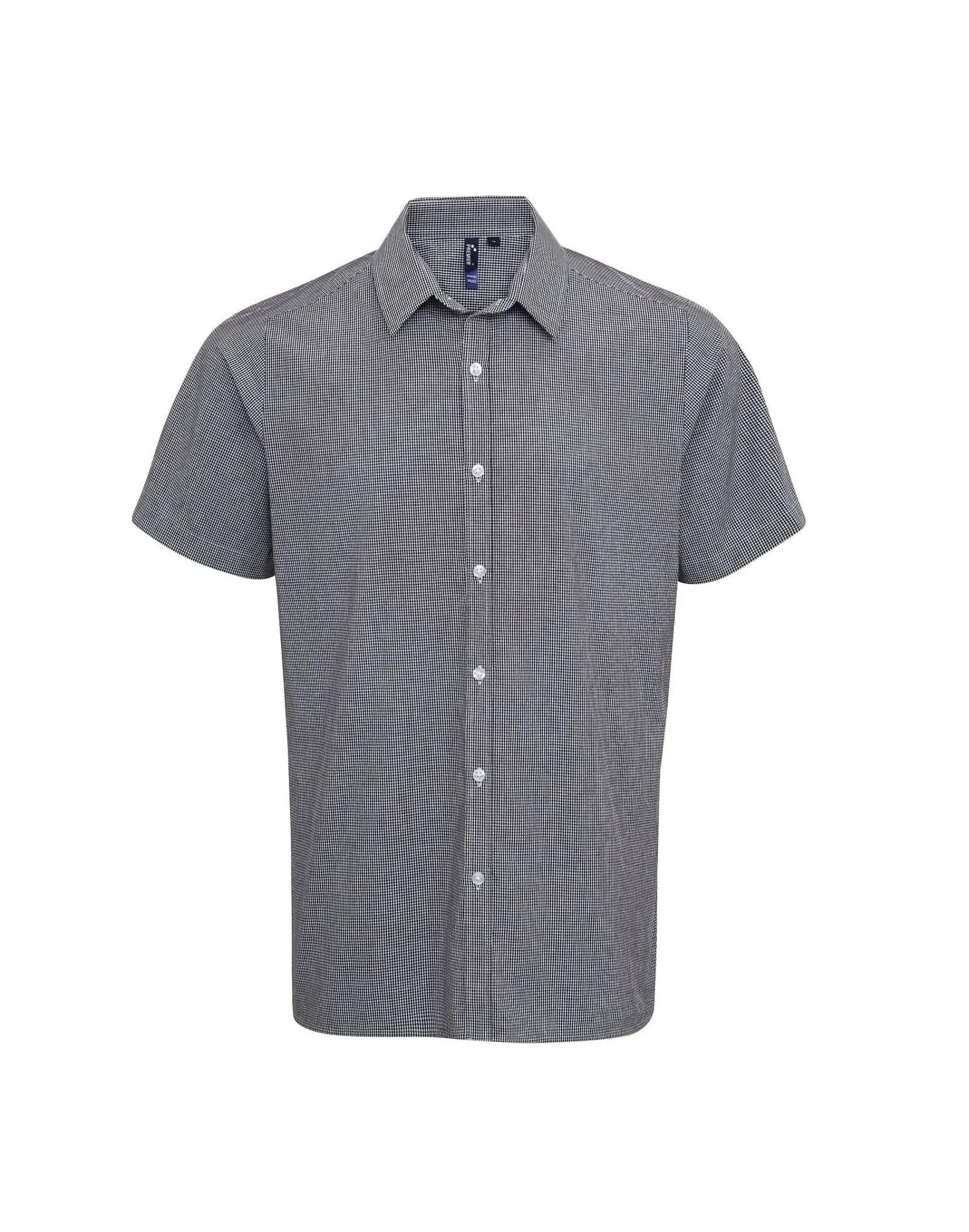 PR221 - Mens Microcheck Shirt