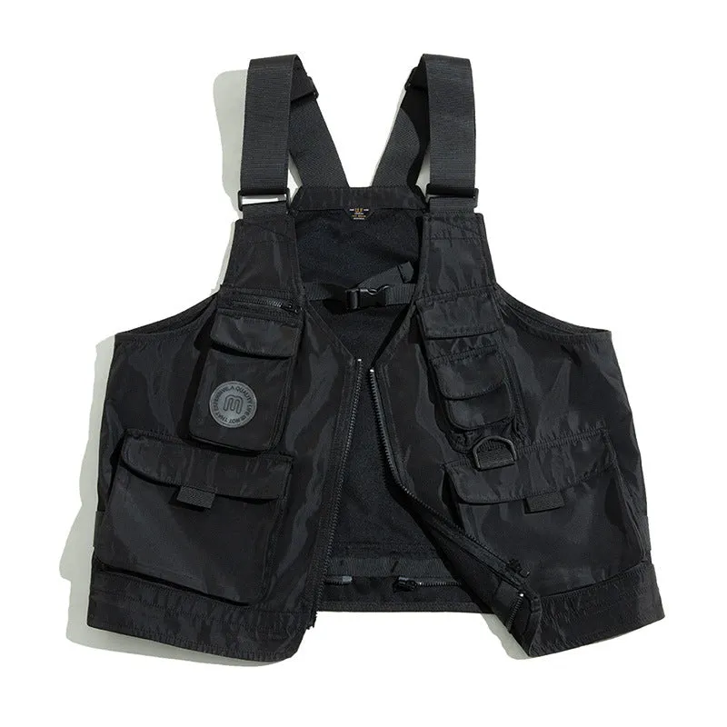 Retro Casual Multi-pockets Vests Handbags