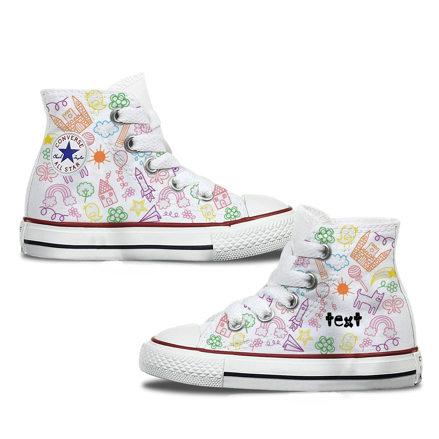 Scribble Personalised Converse