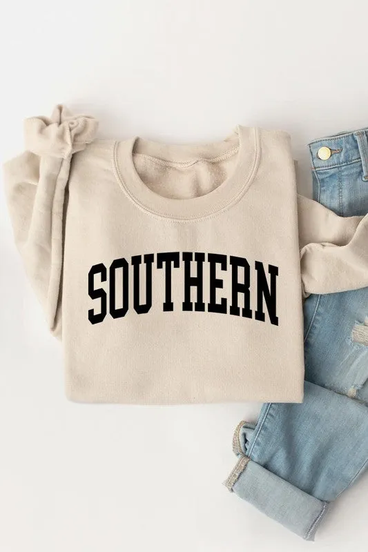 Southern Graphic Fleece Sweatshirt