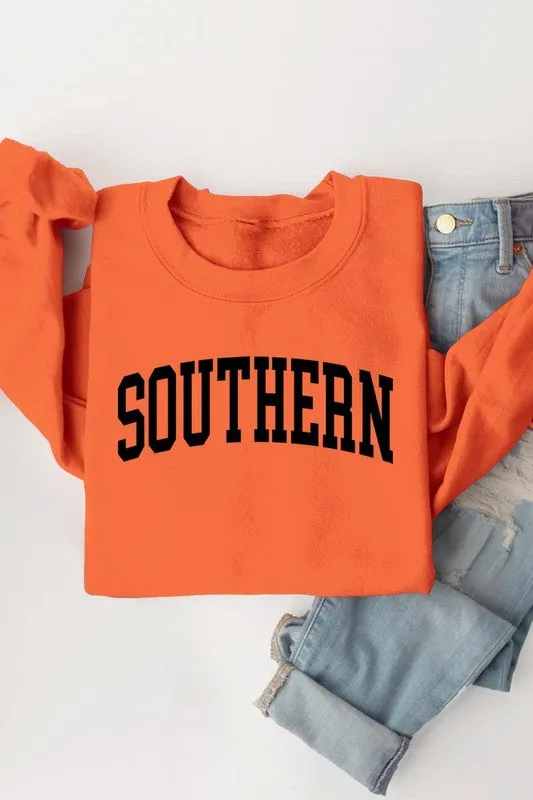 Southern Graphic Fleece Sweatshirt