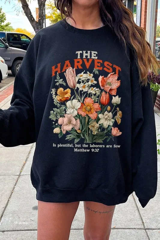 The Harvest Christian Graphic Fleece Sweatshirts