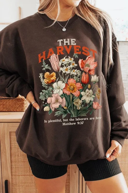 The Harvest Christian Graphic Fleece Sweatshirts