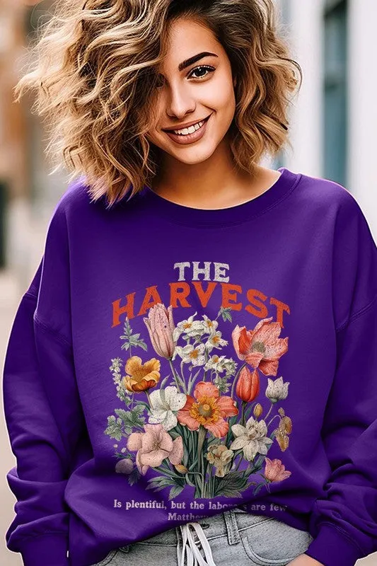 The Harvest Christian Graphic Fleece Sweatshirts