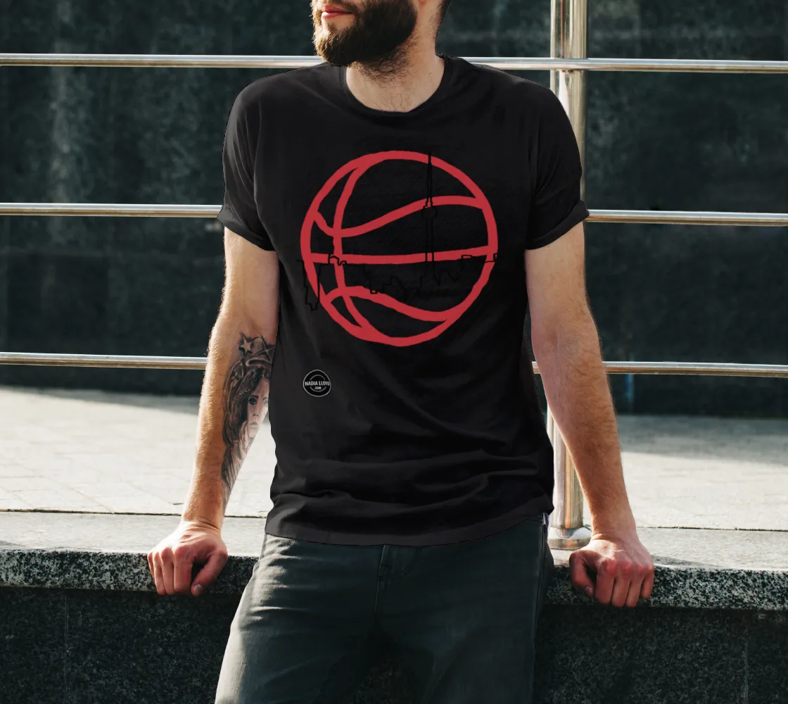 Toronto Large Basketball Unisex T-Shirt