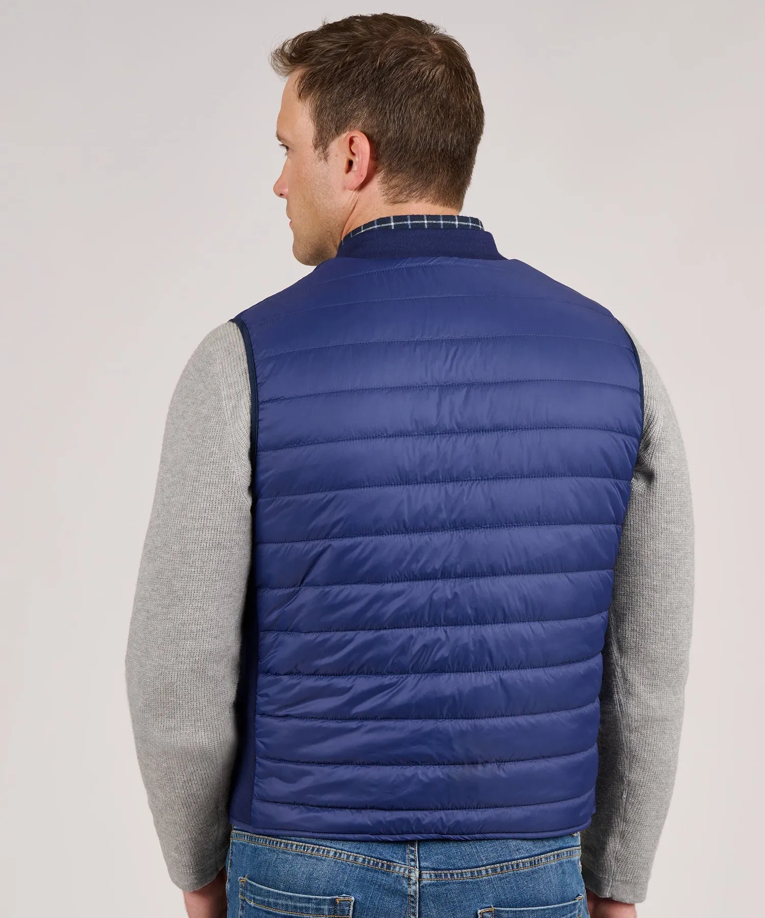 Westport Lifestyle Baseball Collar Quilted Puffer Vest