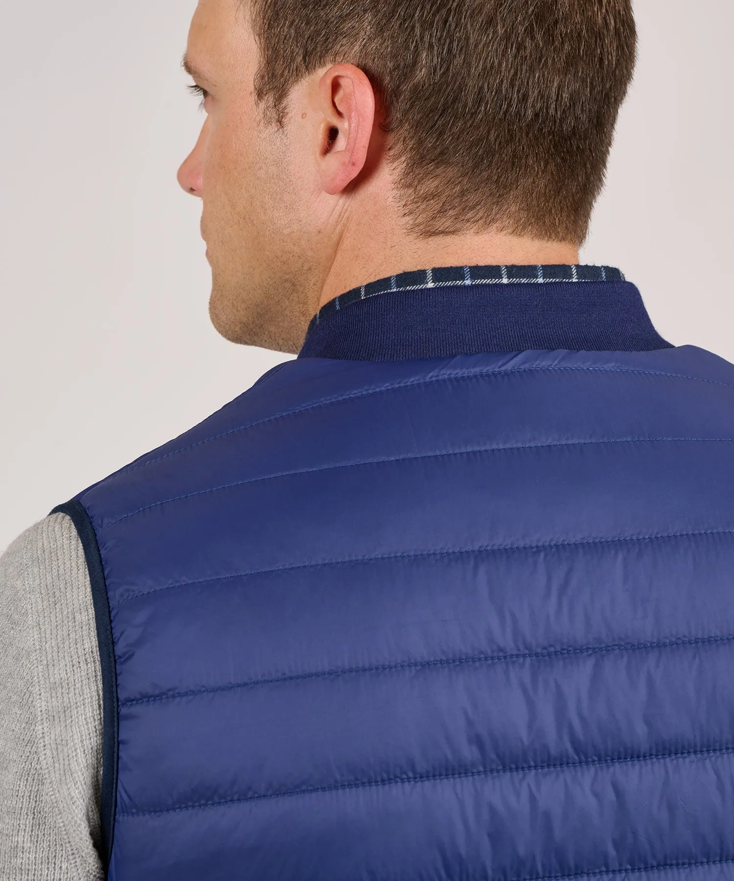 Westport Lifestyle Baseball Collar Quilted Puffer Vest