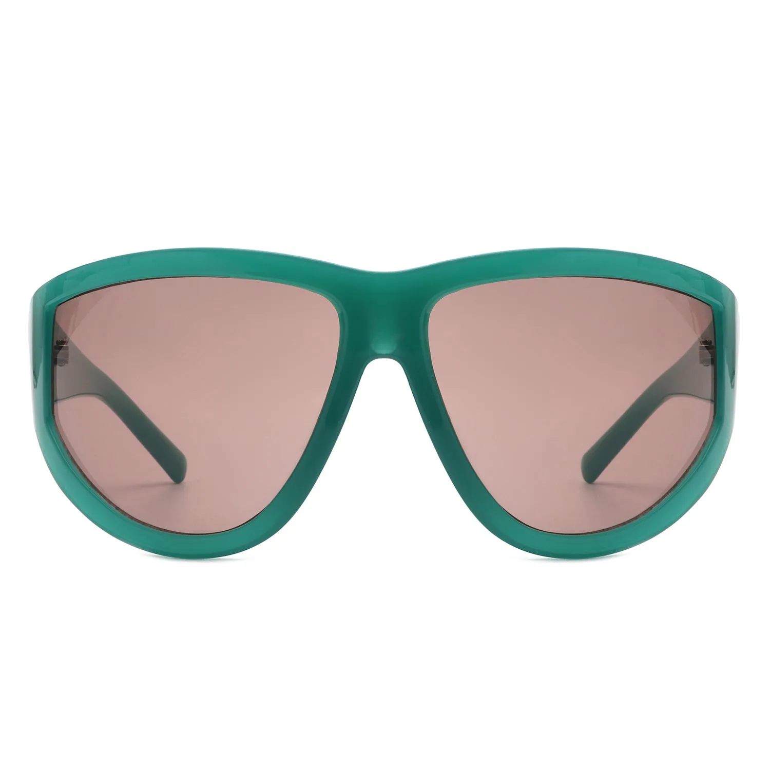 Xara - Oversized Chunky High Fashion Women Sunglasses