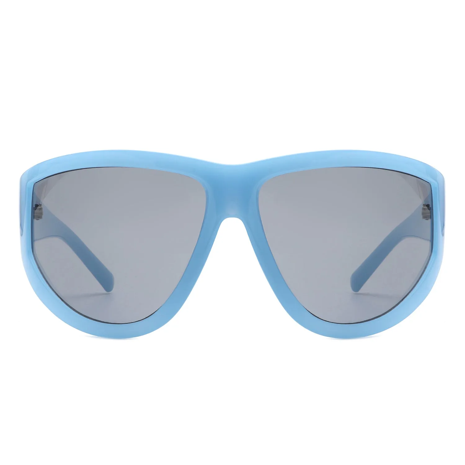 Xara - Oversized Chunky High Fashion Women Sunglasses