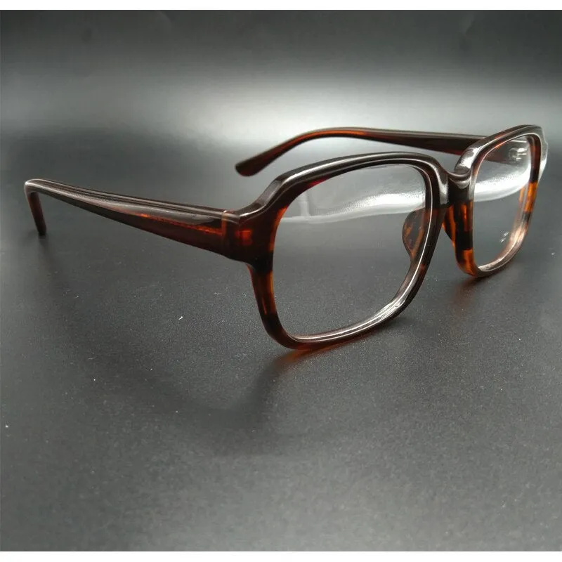 Yujo Men's Full Rim Oval Acetate Eyeglasses Y004