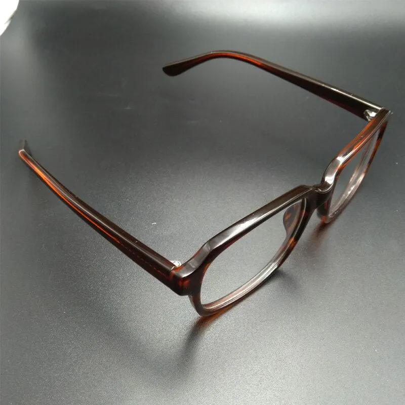 Yujo Men's Full Rim Oval Acetate Eyeglasses Y004